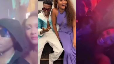 Osas Ighodaro and Wizkid spark dating rumors as they are spotted partying hard in club [Video]