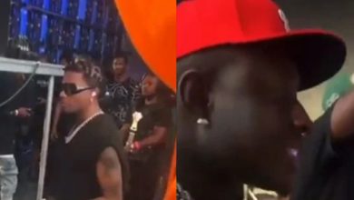 Embarrassing moment Carter Efe got snubbed by Wizkid backstage [Watch video]