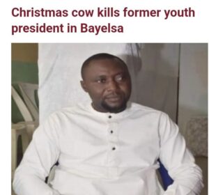 Christmas Cow kill Bayelsa youth