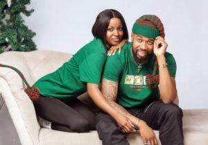 "Neo And Vee Do Pass This One But They Eventually Broke Up, You People Are Doing Too Much"- Tr0ll Condemns Bella & Sheggz Pyjamas Christmas Photos