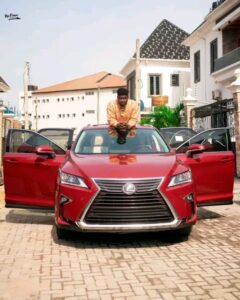 "We Keep Showing Love Now God Has Blessed Me With A New Car"- Skit Maker, Untouchable Comedy Writes As He Acquires Multi Million Naira Whip.