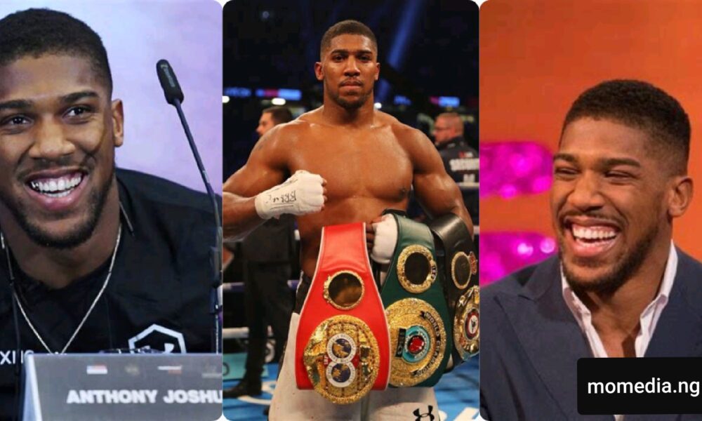 You Can’t Run Away From Your Past, Stay Out Of Crime” – Boxer Anthony Joshua Advises Youths