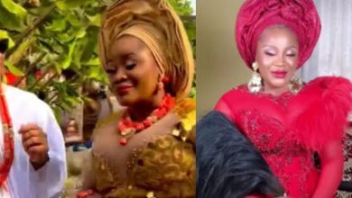 “My dearest husband” – Uche Ogbodo shares more moments from her traditional marriage with her boo, Bobby Maris [Video]