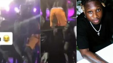 Moment Zlatan Ibile paused performance to ‘deal with’ fan trying to pick his pocket during concert [Video]