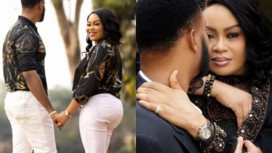 Actress Nkiru 'Ble Ble' Sylvanus finally shows off her fiancé in pre-wedding photos