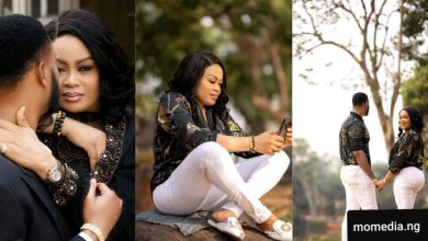 “It’s About To Go Down” – Actress Nkiru Sylvanus (Ble Ble) Says As She Unveils Her Fiance, Release Pre-wedding Photos