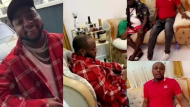 Excitement as Davido visits friend’s Lekki mansion with 30BG crew members, video trends — [Video]