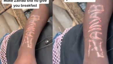 Pepper seller gets girlfriend's name tattooed on his arm [video]