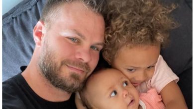 “You can hate me but leave my daughters out it” Justin Dean says as he shares photos with his daughters