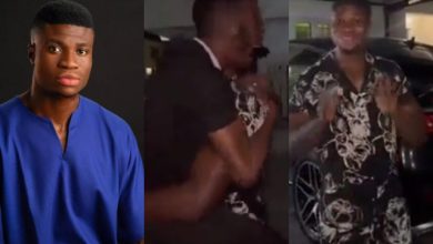 Skit maker, Zics Aloma gifts his friend one of his old cars [Video]
