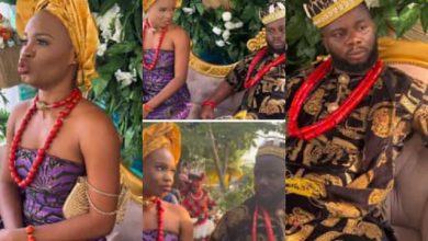 “This Marriage No Go Reach 2 Days”- Skit Maker, Sabinus Weds Tomama in Funny Skit Video