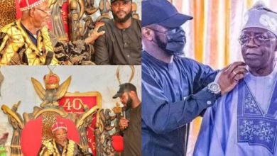 Seyi Tinubu bags chieftaincy title in Peter Obi's Anambra [Photos]