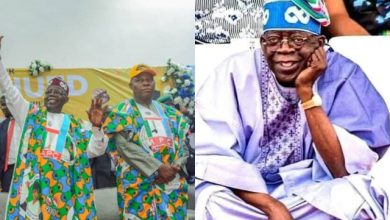 ‘APC against APC’- Nigerians Reacts as Tinubu suffers another gaffe, promises to vote out his party [video]