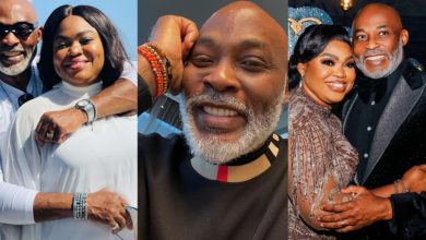 “The One That Makes Me Smile” – Actor Richard Mofe Damijo (RMD) Writes As He Celebrate Wife, Jumobi On Her 51st Birthday