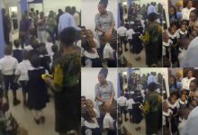 Man spotted Baby Sister at Bank With Teachers, After Paying N25,000 for her Excursion