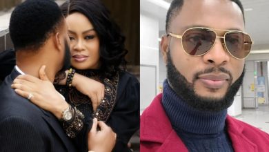 Nkiru 'Bleble' Sylvanus celebrates her husband, Riches Sammy on his birthday