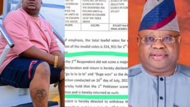 Cubana Chiefpriest, Woli Agba reacts after report shows that Ademola Adeleke got sacked for dancing to Kizz Daniels “Buga"