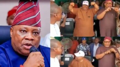 Amidst Tribunal saga, Ademola Adeleke thrills guests as he dances ‘Buga’ [Video]