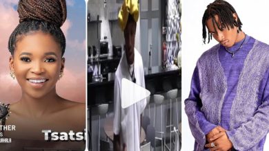 “Don’t Call Me Babe… We Are Brother And Sister” – BBTitans Kanaga Tells Tsatsii As She Address Him As Babe (Video)