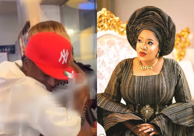 Bobrisky stirs reactions as he shamelessly drools over Yul Edochie’s beards