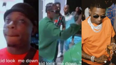 You think say you get money pass me – Man rages after being snubbed by Wizkid [Video]