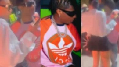 "Wey Jada?"-Fans React to Video of Wizkid Hanging Out at Obi Cubana’s Club With Mystery Lady