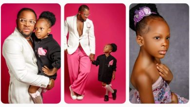 “I Thank God For Giving Me A Daughter Like You”- Actor Walter Anga Celebrates Daughters 4th Birthday (PHOTOS)