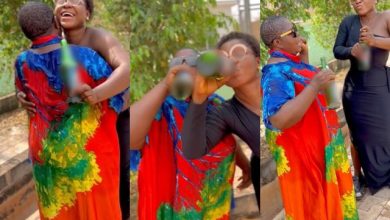 “No go high mama”- Fans react as Destiny Etiko’s mom joins her in beer advertisement [Video]