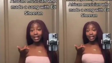 “I turned down a certain African singer that made a song with Ed Sheeran” – American model brags [Video]