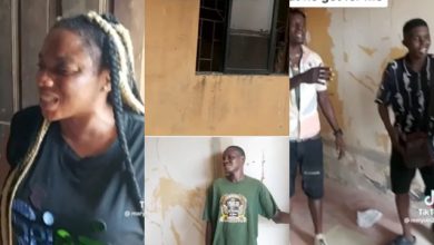 “People are wicked sha” – Lady wails bitterly, shows uncompleted building she got after paying N1.2m to Lagos agent Video]