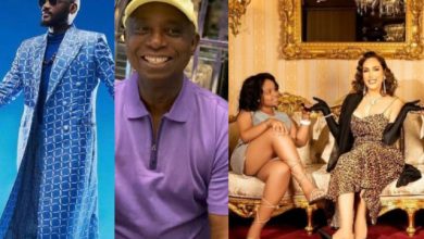 "Laila is back"- 2baba, others react as Ned Nwoko gushes over his 4th wife and kids
