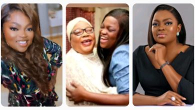 “My Sweet Mum Who Taught Me How To Be Hardworking & Prayerful”- Actress Funke Akindele Pens Heartfelt Tribute To Her Late Mum