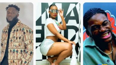 “I Like The Two Of You , So What??” BBTitans housemate, Blue Aiva Tells Marvins And Blaqboi After They Confronted Her (VIDEO)