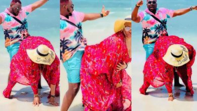 “Say no to boring positions”- Nkechi Blessing shows off her official style/position for her birthday [Photos]