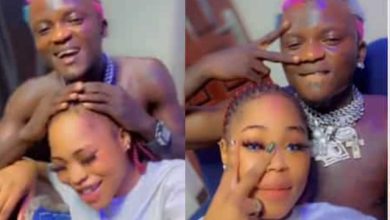 "Oppression, You No Even Let Day Break"- Portable turns Mr. romantic, shares loved-up video with wife for Val