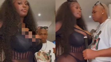 This boy go do pass Rema– Video of Boyspyce rocking endowed lady causes stir