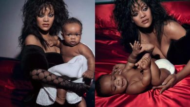 Rihanna's son had two stylists for Vogue shoot even though he just wore a nappy, Netizens react