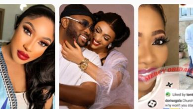 “F00l Stay With The One That W!tch Gave You, Na Only Birthday You Remember Your Son”- Tonto Dikeh Likes Post Of Her Best Friend, Doris Ogala Insult!ng Her Ex-husband, Churchill
