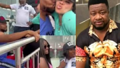 Be my 2nd wife, Yul has opened the door- Browny Igboegwu proposes to actress, Ify in funny video with Kanayo, others