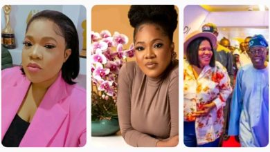 “I Did Not Get My Fame And Fans From Social Media” – Movie Star, Toyin Abraham Brags As She Replies Troll Who Pledged Not To Watch Her Movies Again Over Her Support For Tinubu 