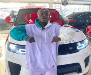 Singer Portable Gifts Himself A Brand New Range Rover Worth $1million (Video/Photos)