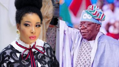 “My Mentor won cuz of his work and love for youths and elders” – Liz Anjorin celebrates Tinubu’s victory