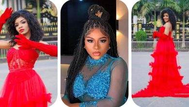 You’re now a caricature on social media, you for cool down make Destiny Etiko train you”- Netizen react to Actress Chinenye birthday outfit