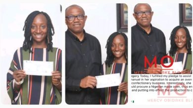 Peter Obi Fulfills Pledge To A Nigerian Graduate Who Couldn’t Afford An Oven (DETAILS)