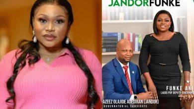 Ruth Kadiri shuns LP Governorship candidate, drums support for Funke Akindele