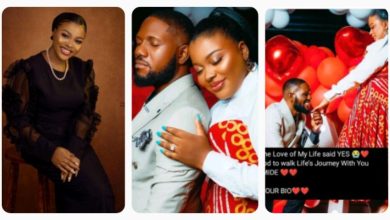 She Said YES” Congratulations In Order As Gospel Singers, Yinka Okeleye & Sunmisola Agbebi Gets Engaged (VIDEO/PHOTOS)