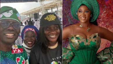 ‘Ask him who gave the orders’- Mercy Johnson faces backlash for endorsing Governor Sanwo-Olu for second term