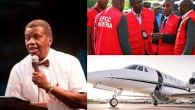 Commercial traveling timetable is unfavourable – Pst Adeboye reacts to being probed by EFCC for buying private jet [Video]