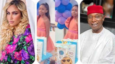 Ned Nwoko and his wife Laila Charani throw a lavish birthday party for their second daughter (Video)