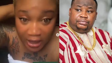 “Men that post their wives cheat the most” — Lady berates Cubana Chief Priest following rumors of having child outside marriage
